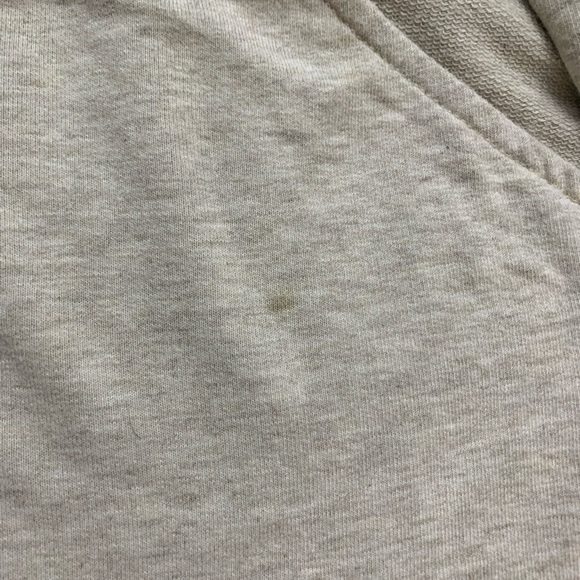 THE NORTH FACE Sweater Jacket With Side Zipper Detail & Pockets Oatmeal Sz Large - Picture 11 of 14